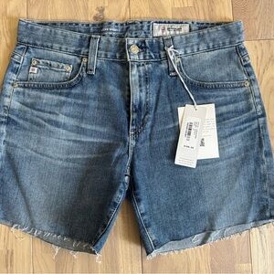 Ag Adriano Goldschmied Becke denim shorts, size 27, NWT